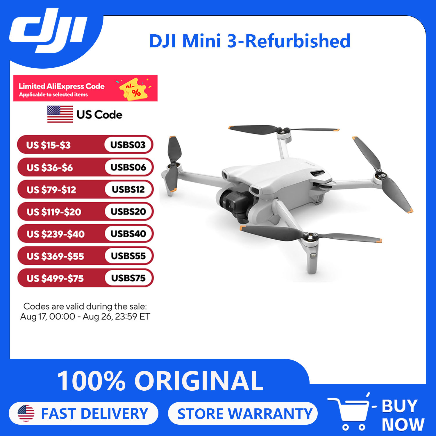 Drone Photogrammetry - Refurbish DJI Mini 3 Drones with
