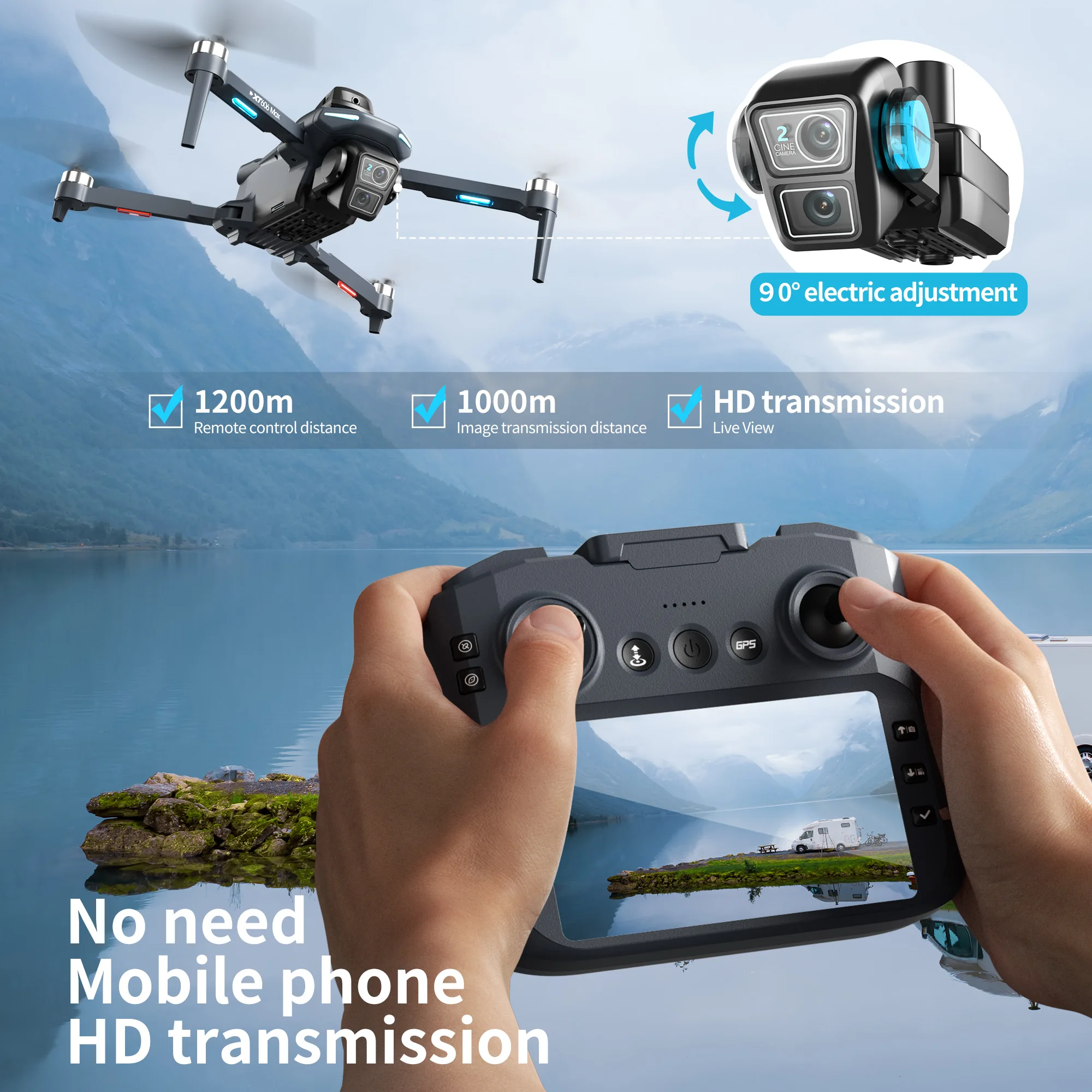 Lenovo XT606 Drone Professiona - Drone Photogrammetry review and price