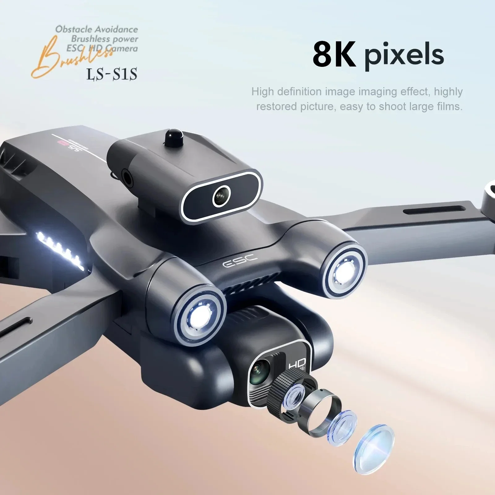 New S1S 5G GPS Drone Camera 8K - Drone Multispectral review and price