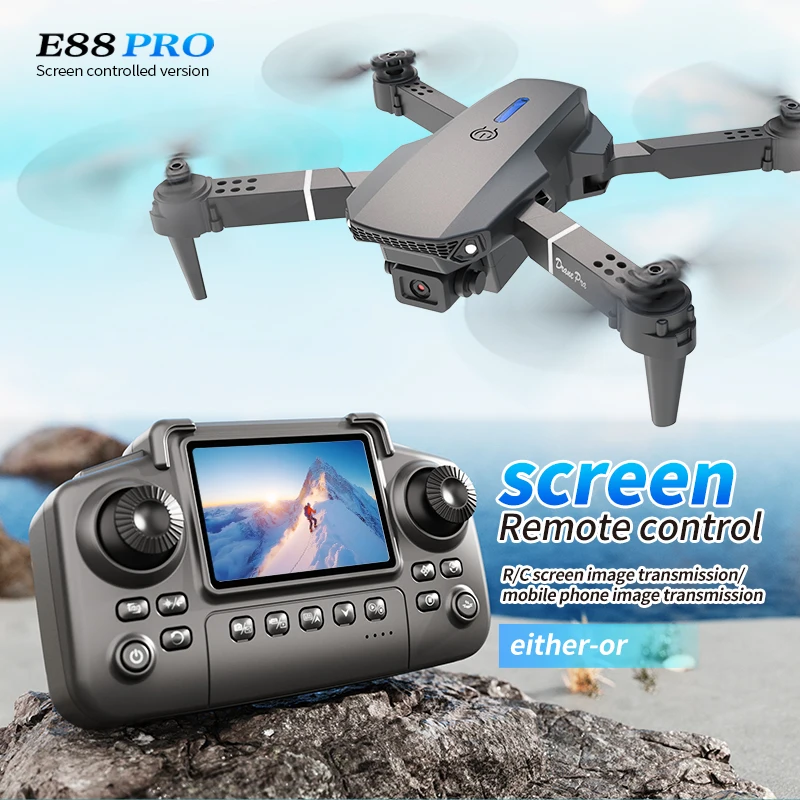 Professional E88 PRO Drone wit - Drone Aerial Photography review and price