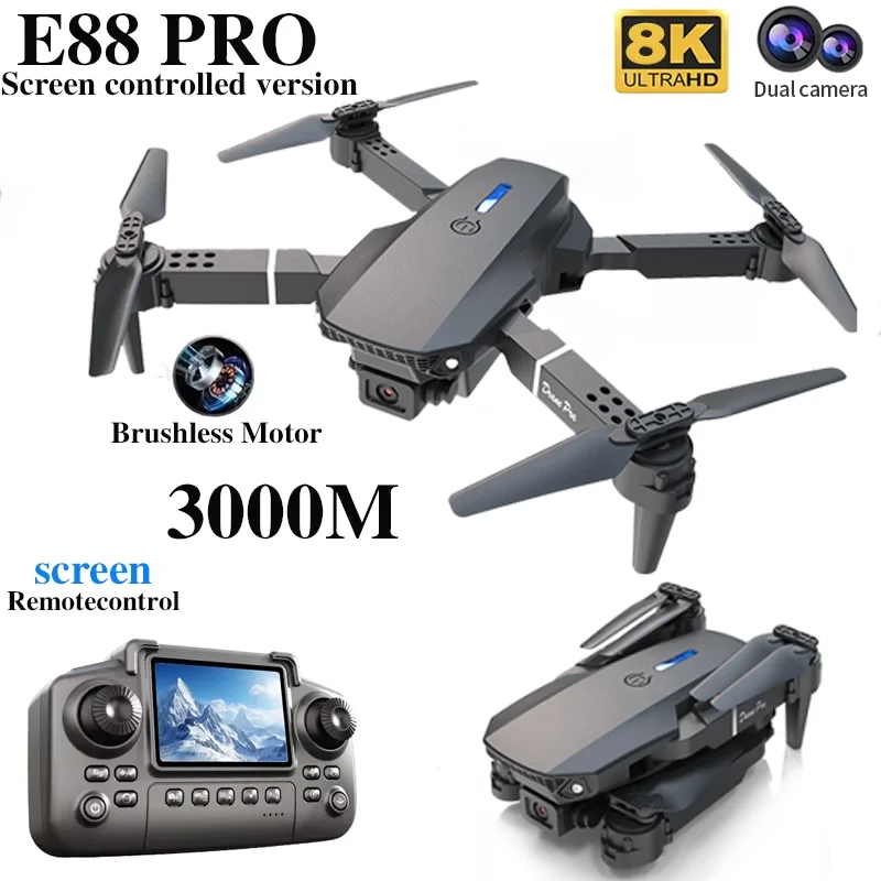 Professional E88 PRO Drone wit - Drone Aerial Photography review and price
