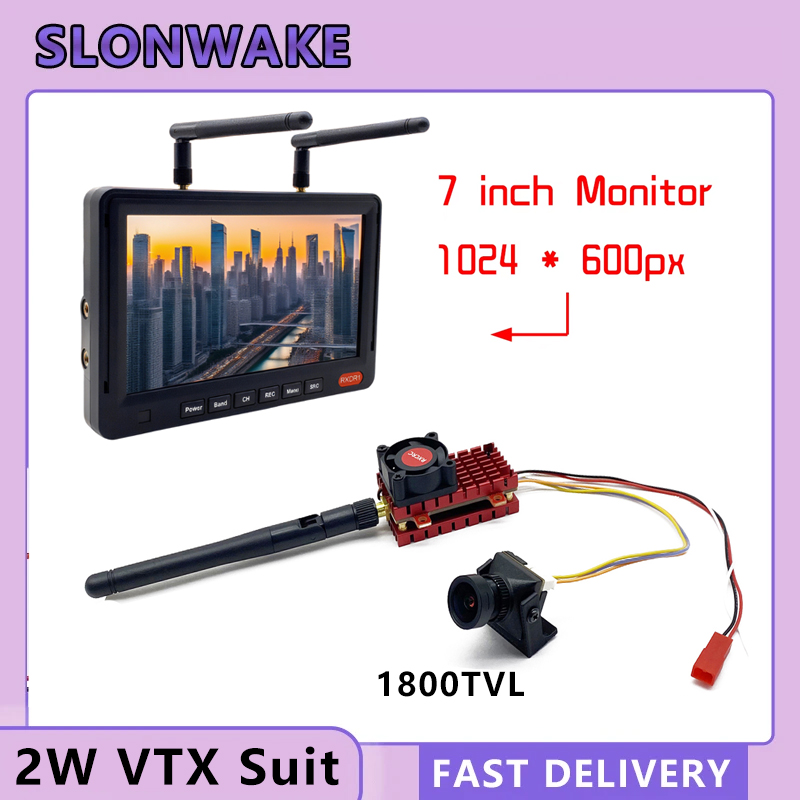 SLONWAKE 5.8G 2W VTX FPV 1800T - Drone Aerial Photography review and price
