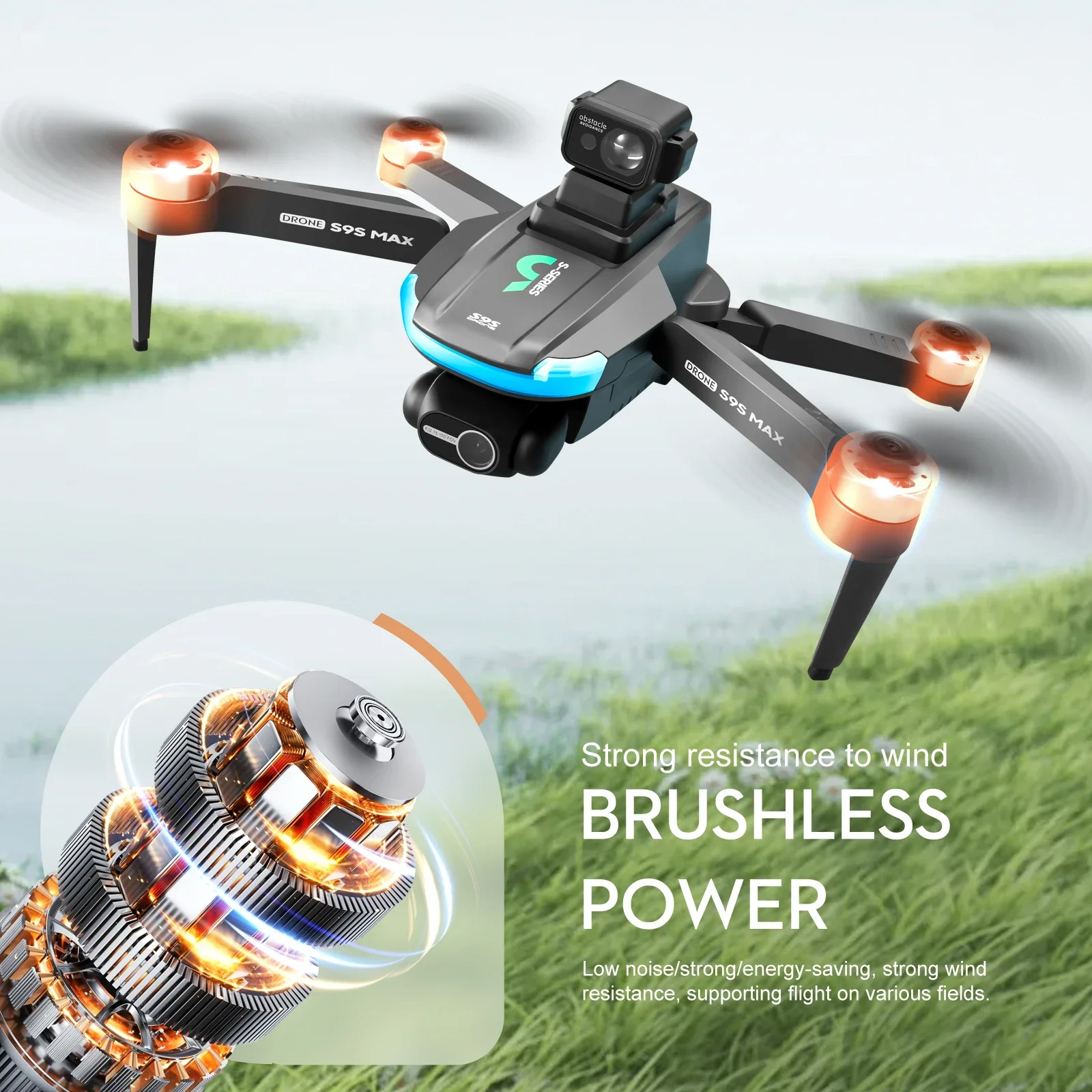 NEW S9S MAX MINI Drone 4K 2-Ax - Drone Aerial Photography review and price