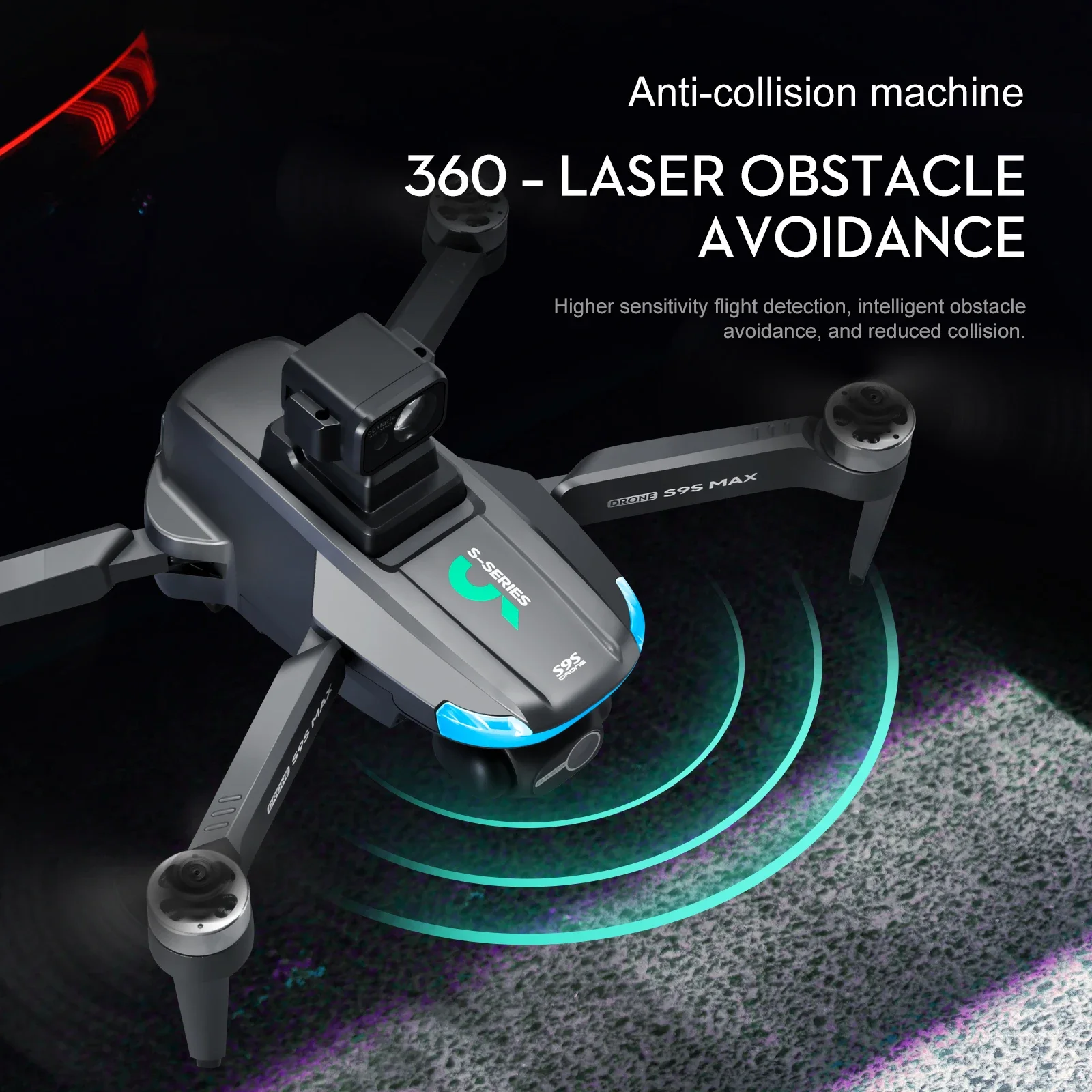 NEW S9S MAX MINI Drone 4K 2-Ax - Drone Aerial Photography review and price