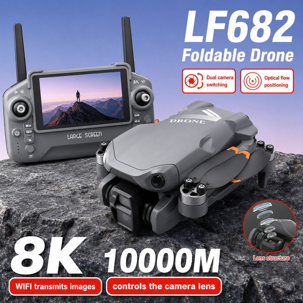 Aerial Photo LF682 Drone 8K HD - Dji Drone Mini 3 review and price