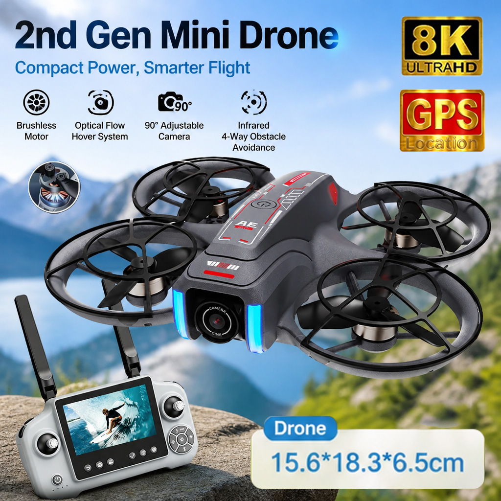 AE21 Mini Drone Toy 8K HD Dual - Drone Multispectral review and price