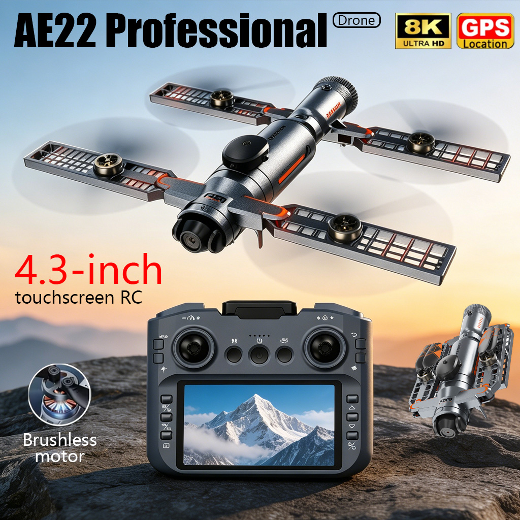 Upgraded AE22 PRO MAX Foldable - Drone Multispectral review and price