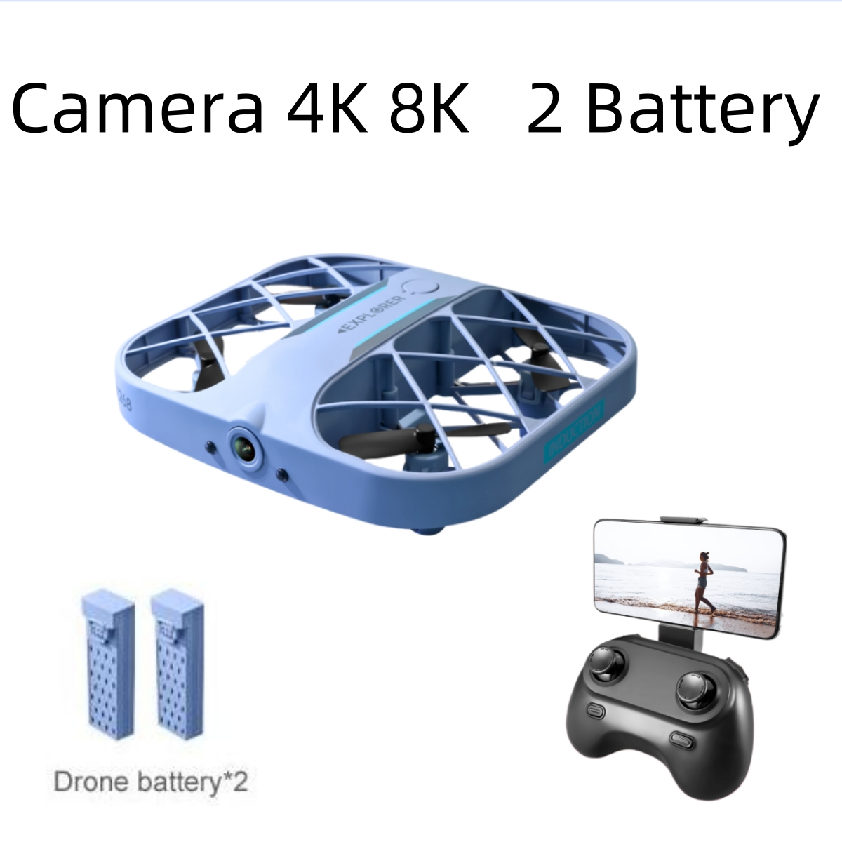 JJRC H107 FPV RC Drone with 2  - Drone Aerial Photography review and price